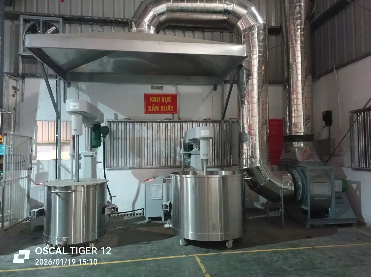 Hệ thống máy khuấy trộn hóa chất