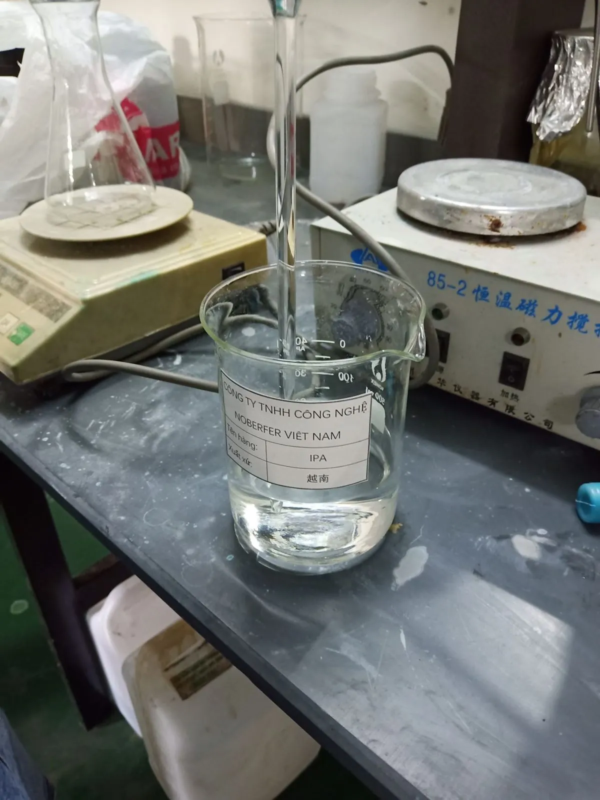 Kiểm tra tính chất dung dịch