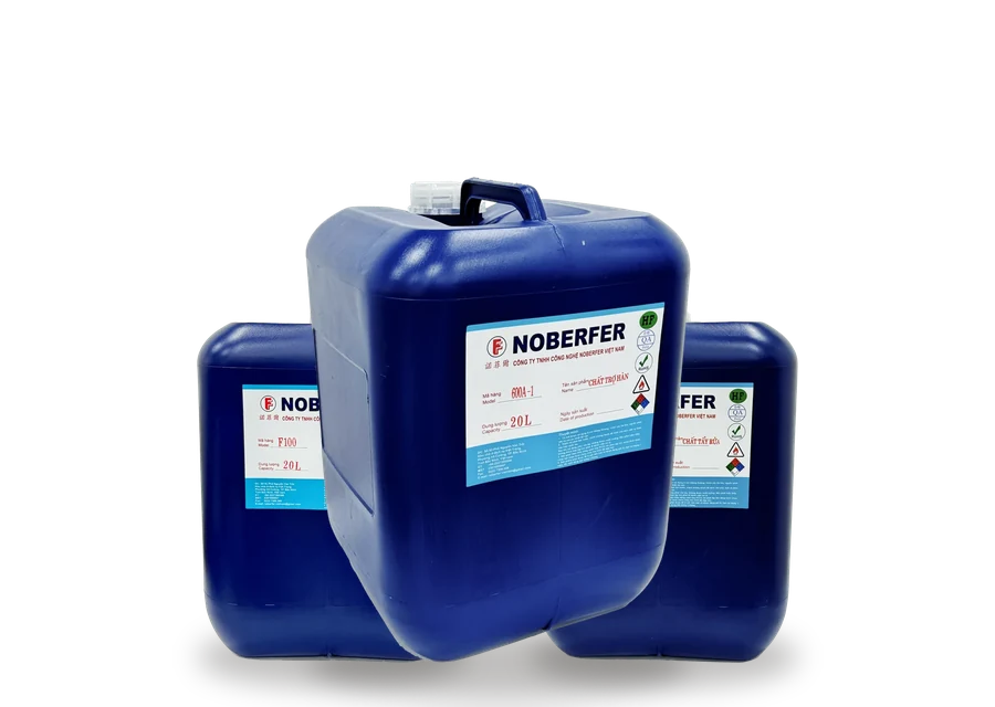 Nhóm hóa chất tẩy rửa công nghiệp NOBERFER: 600A, F100, F102