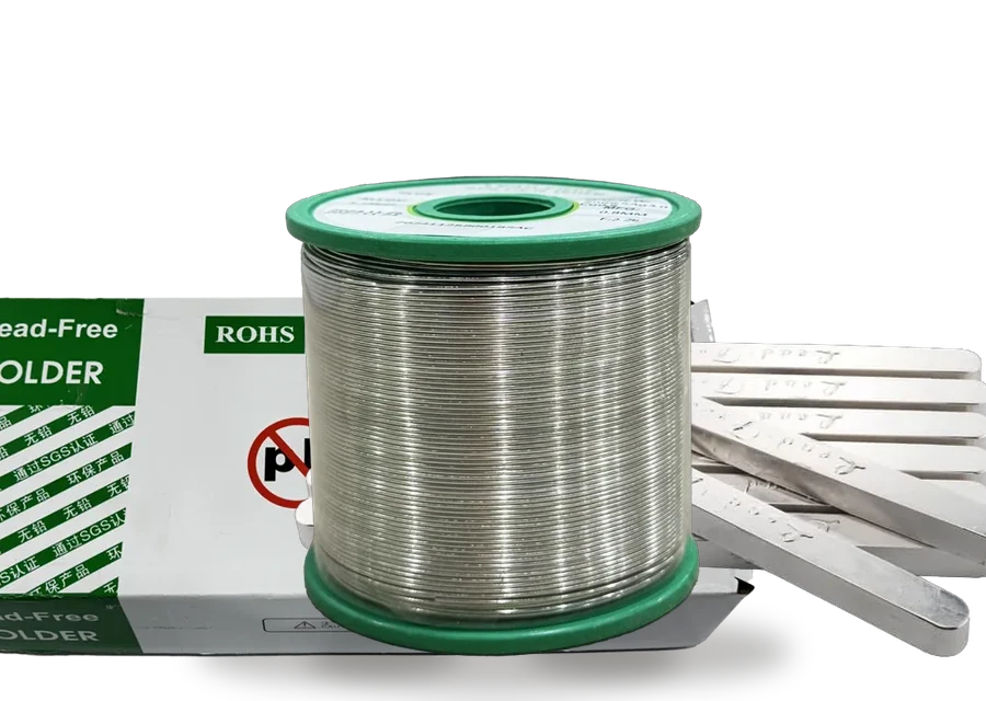 Nhóm vật liệu hàn NOBERFER: thiếc sợi, thiếc thanh, kem hàn