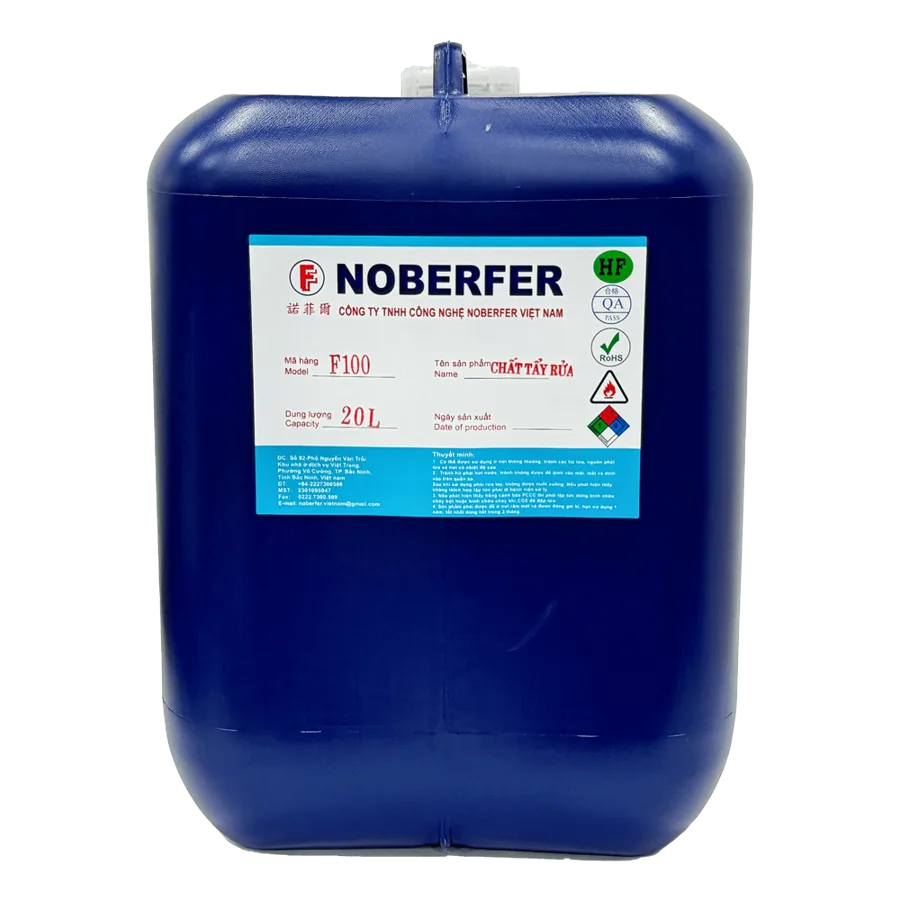 Dung dịch vệ sinh khuôn NOBERFER F100 can 20L